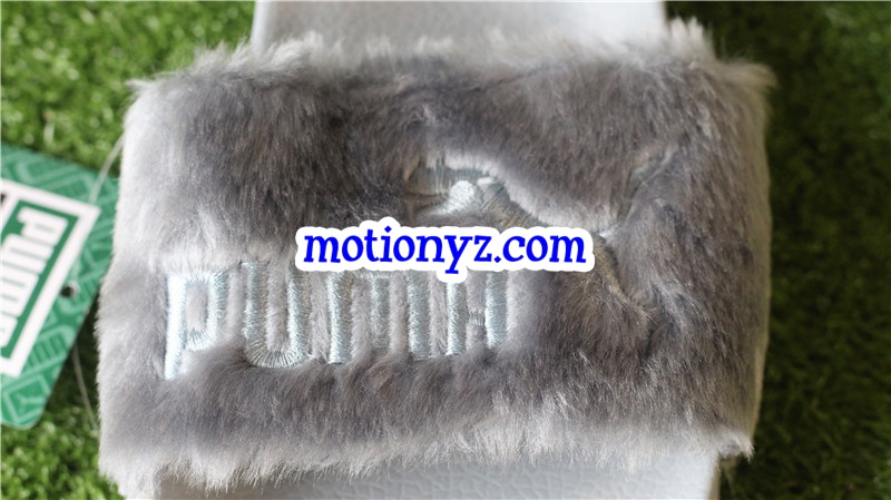 Puma Leadcat Fenty Fur Slide Grey